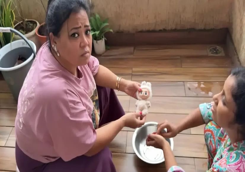 লাবুবু ঘরে আনতেই ছেলের ‘অদ্ভুত’ আচরণ! কমেডিয়ান ভারতী যা দেখলেন…পুড়ছেই না সেই ভয়-পুতুল!