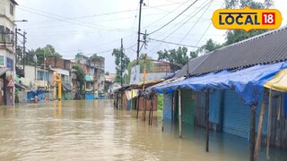 বন্যার জলে প্লাবিত একাধিক গ্রাম। প্রতীকী ছবি 