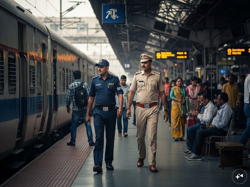আরপিএফ এবং জিআরপি উভয়ই স্টেশন এবং ট্রেনে তাদের দায়িত্ব পালন করে চলেছেন অবিরত। লক্ষ্য করে থাকবেন প্রতিটি স্টেশন ও ট্রেনের কামরায় দফায় দফায় টহলদারি চলে জওয়ানদের।
