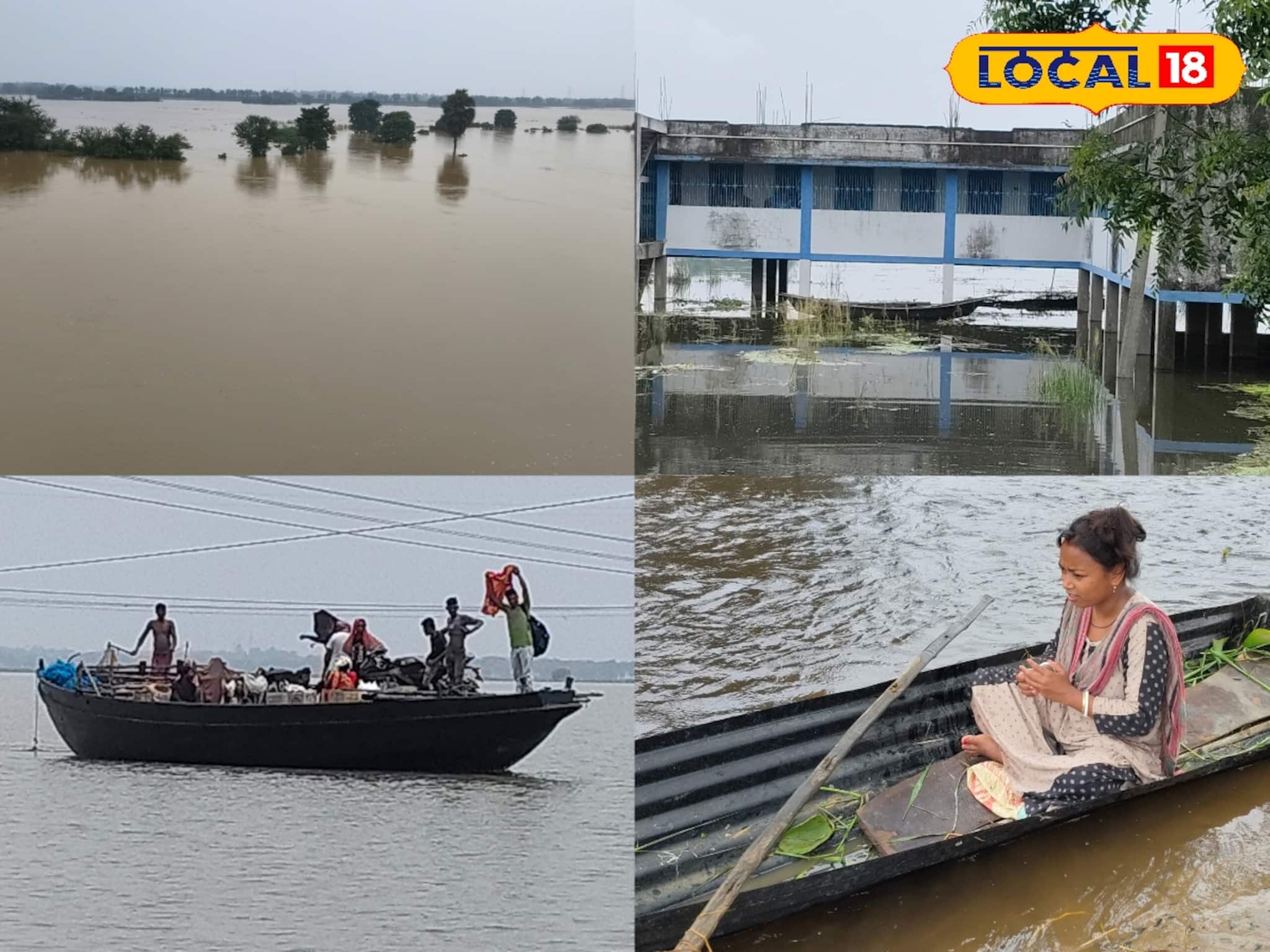 বাঁধ ভাঙল দ্বারকার, হু হু করে জল ঢুকল এলাকায়! দেখুন কীভাবে চলছে জনজীবন