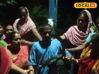এলাকাবাসীর হাতে ধরা পড়ল যুবক 