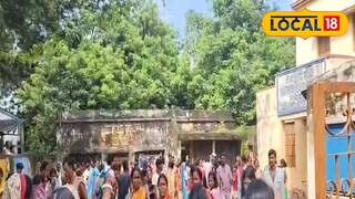 গ্রামবাসীদের বিক্ষোভ