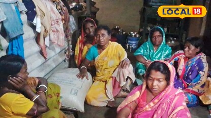 পরিযায়ী শ্রমিকের শোকার্ত পরিবার। পরিযায়ী শ্রমিকের শোকার্ত পরিবার।