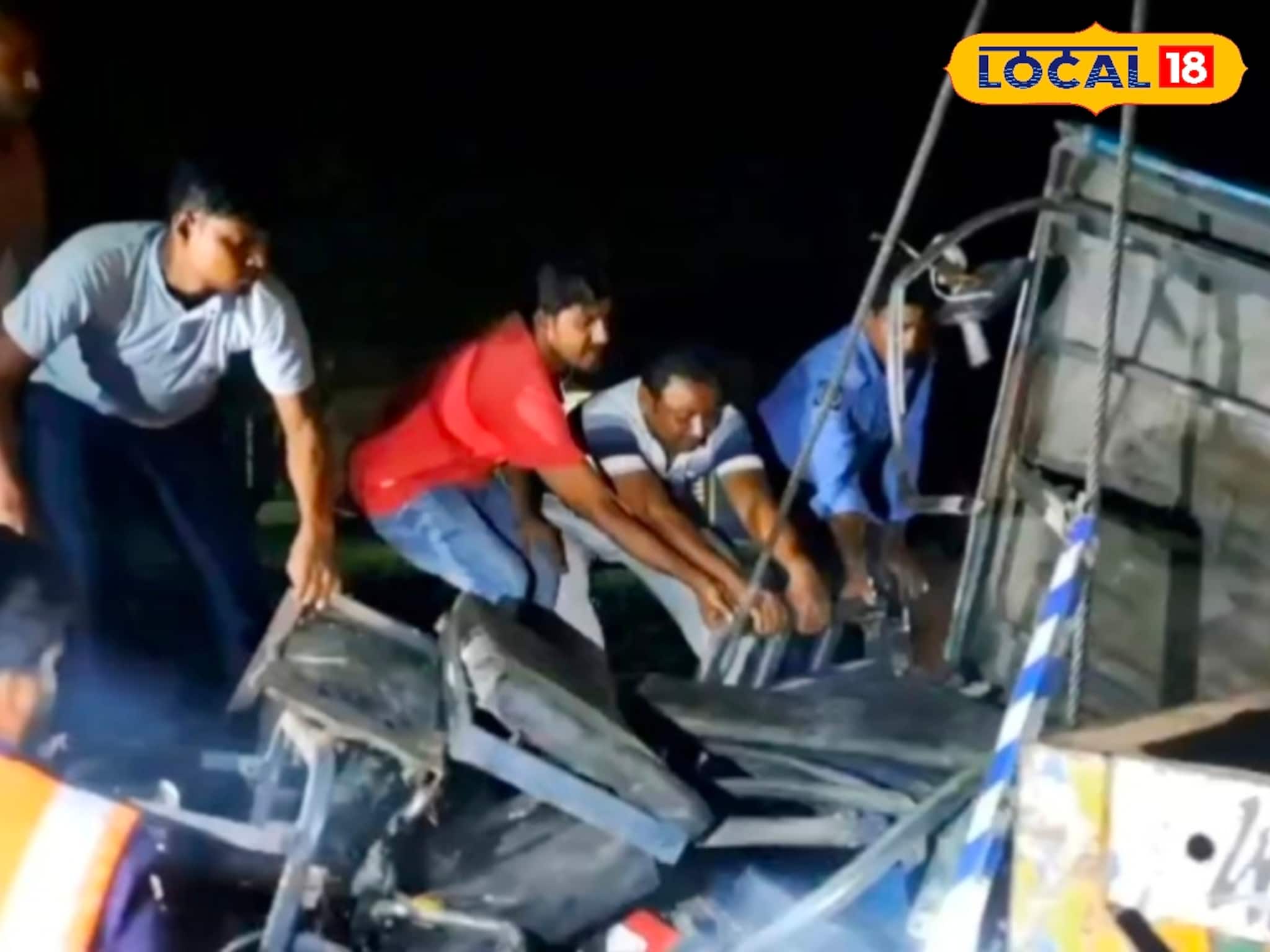 বাড়ি ফেরার পথে ডাম্পারের ধাক্কা! দুমড়ে-মুচড়ে গেল টোটো, ছিটকে প্রাণ গেল চালকের