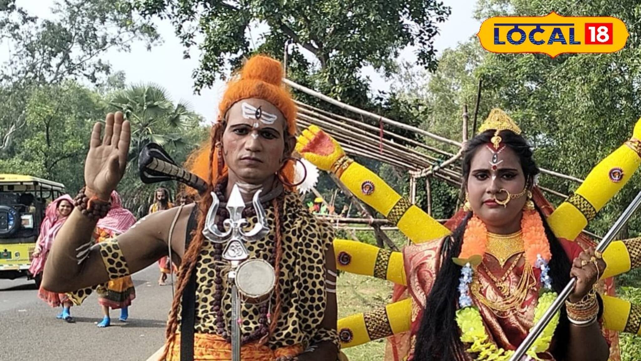 শুশুনিয়ায় দেখা পাওয়া গেল মহাদেব ও মা পার্বতীর