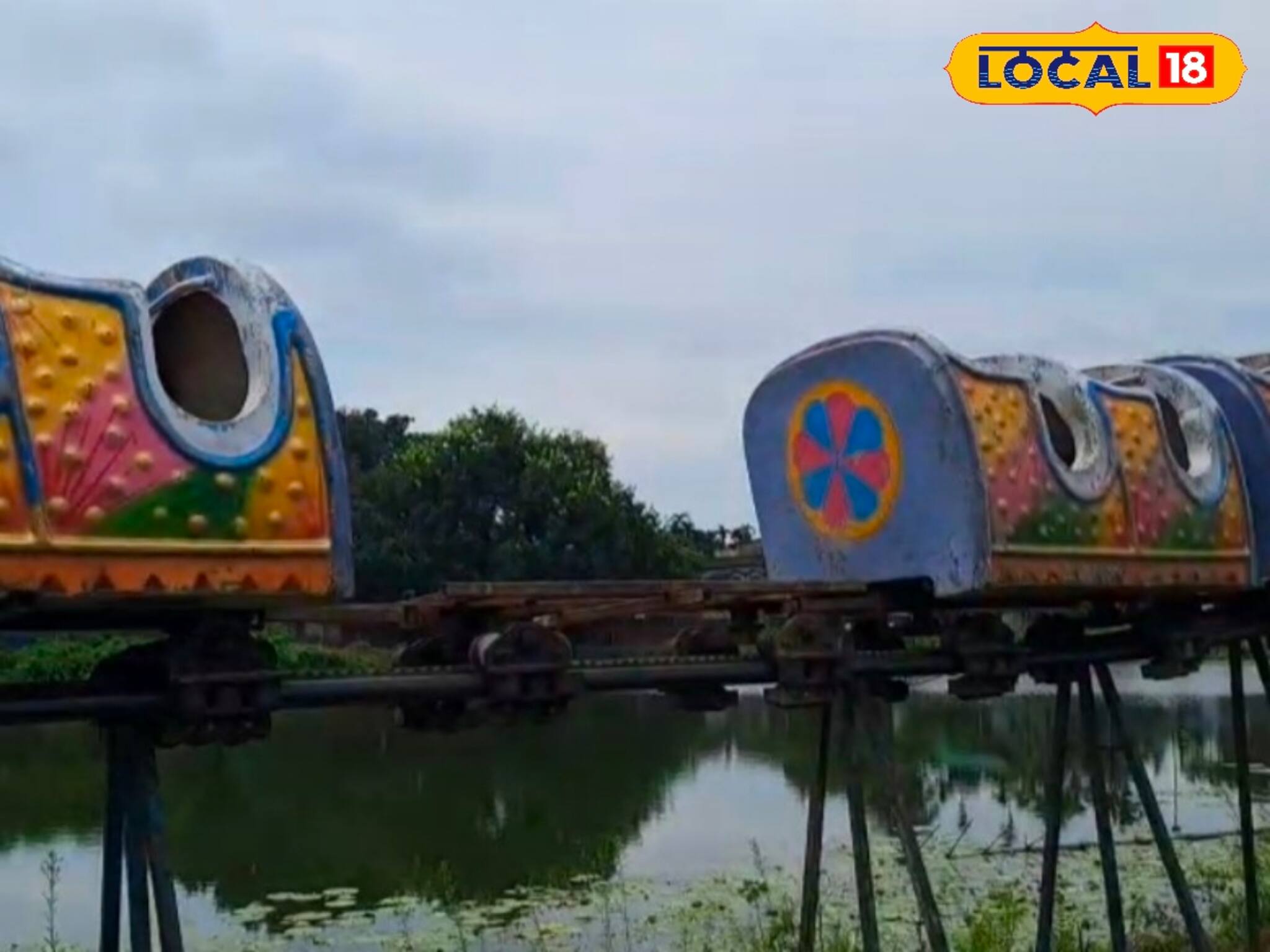 টয় ট্রেনে ওঠার আগে সাবধান! মনসা মেলায় কী ঘটেছে দেখুন