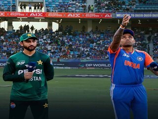 ভারত-পাক ম্যাচে টসের সময় হাত মেলালেন না সূর্যকুমার