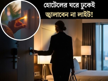 হোটেলের ঘরে ঢুকেই সঙ্গে সঙ্গে জ্বালিয়ে দেন লাইট? খবরদার এই ভুল নয়! কেন জানেন? হোটেলের ঘরে ঢুকেই সঙ্গে সঙ্গে জ্বালিয়ে দেন লাইট? খবরদার এই ভুল নয়! কেন জানেন?
