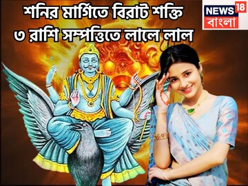 শনির মার্গিতে বিরাট শক্তি! বিপরীত রাজযোগে ৩ রাশির হাতে মোটা টাকা, উপচে পড়বে সম্পত্তি