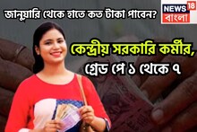 জানুয়ারি থেকে হাতে কত টাকা পাবেন? কেন্দ্রীয় সরকারি কর্মীর গ্রেড পে ১ থেকে ৭