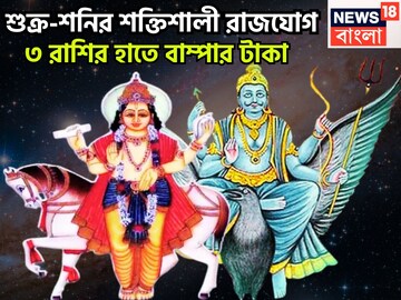 উৎসবের মরশুম সুপারহিট! ৩ রাশির কপালে টাকা ঢেলে দেবেন শুক্র-শনি, ছুঁলেই সোনা মুহূর্তেই