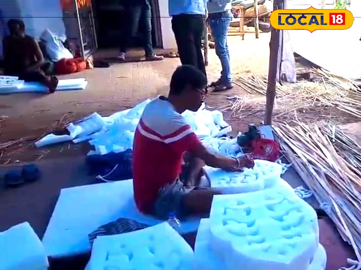 বাঙালি শিল্পীদের হাতে গড়ে উঠছে মহাভারতের দরবার