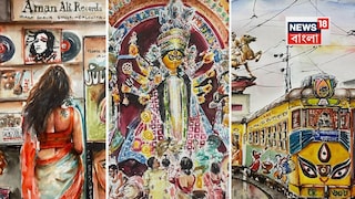 কলকাতার পুরনো আবেদন ফিরেছে তাঁর ক্যানভাসে কলকাতার পুরনো আবেদন ফিরেছে তাঁর ক্যানভাসে