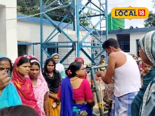 অঙ্গনওয়াড়ি কেন্দ্রে উত্তেজনা
