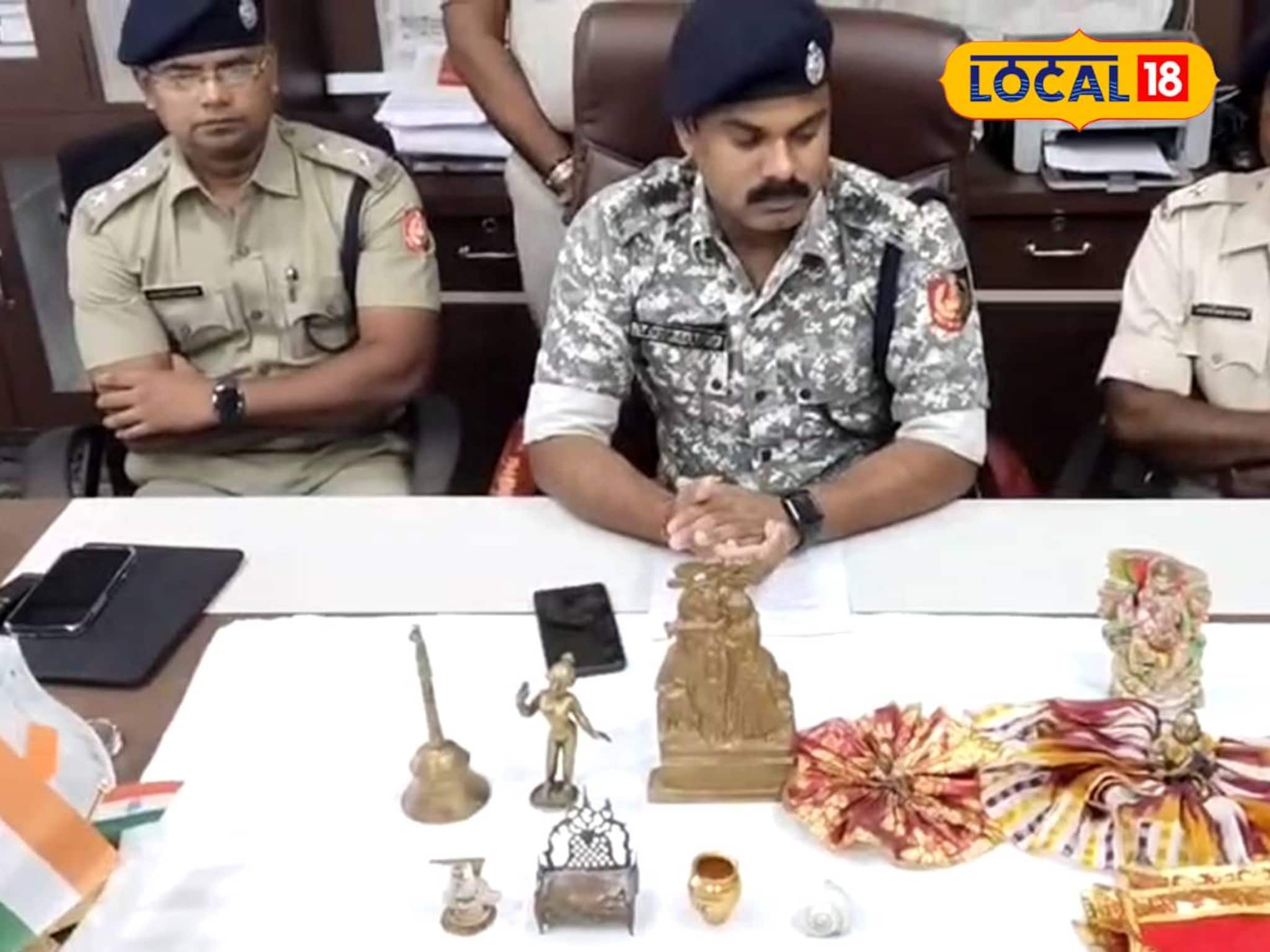 মন্দির থেকে গোপাল, রাধাকৃষ্ণের মূর্তি চুরি! ২৪ ঘণ্টার মধ্যে উদ্ধার করল পুলিশ, কে জড়িত ছিল জানেন?