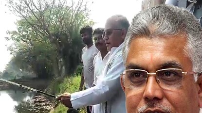 কী করতে হাওড়ায় দিলীপ ঘোষ? কী করতে হাওড়ায় দিলীপ ঘোষ?