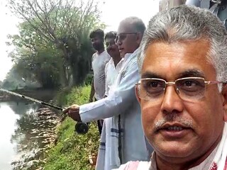 কী করতে হাওড়ায় দিলীপ ঘোষ?