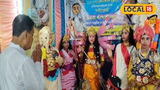 অভিনব ভাবনায় দামোদরপাড়া অনাথ আশ্রমের দুর্গোৎসব