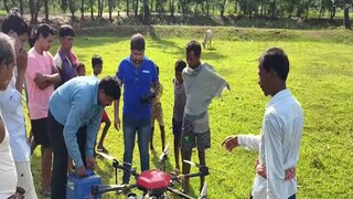 কৃষিকাজে ড্রোনের ব্যবহার