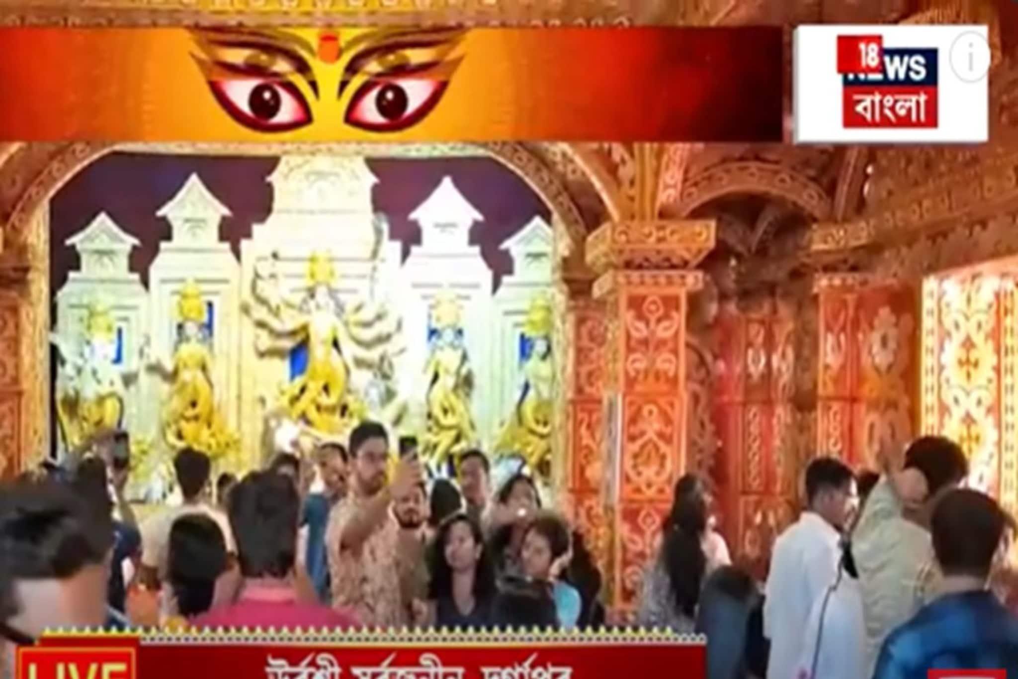 ৪৪তম বছরে শিলিগুড়ির দাদাভাই স্পোর্টিং ক্লাবে নজরকাড়া থিম