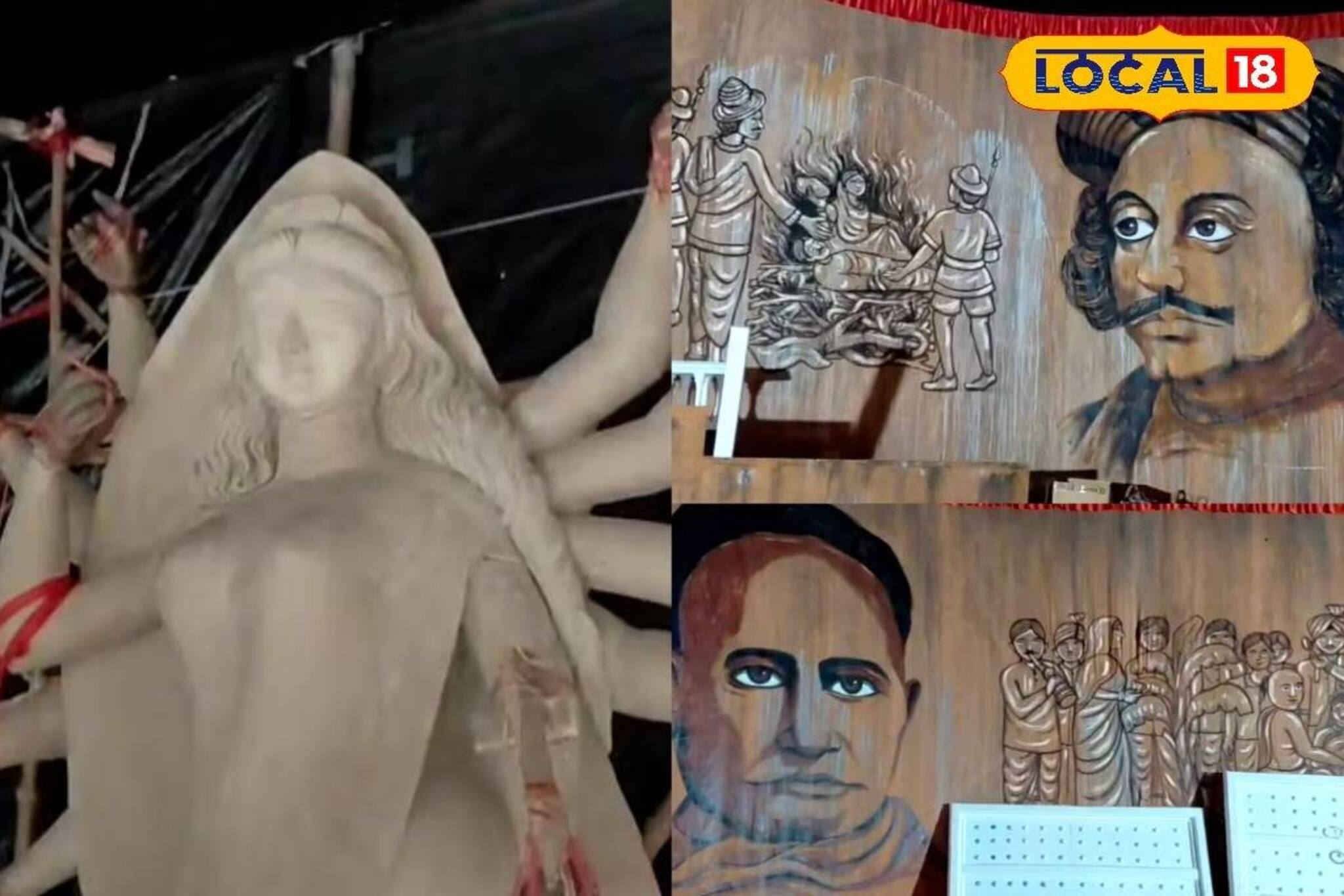 দুর্গাপুজোর থিমে বাল্যবিবাহ রোধ-সমাজ সংস্কারের বার্তা! বহরমপুরের মণ্ডপে বড় চমক