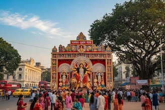 অষ্টমীতে রোদ ঝলমলে আবহাওয়া, নিশ্চিন্তেই ঘোরা যাবে মণ্ডপে, নবমীর রাত থেকে আবহাওয়ার বদল !