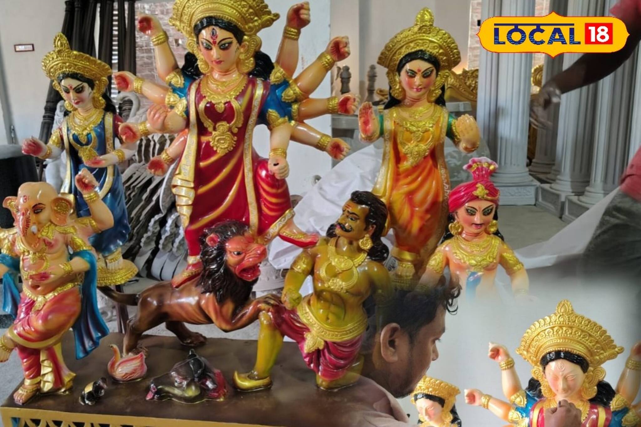 মা দুর্গার বিদেশ যাত্রা!  ইউরোপ পৌঁছতে কত খরচ পড়ছে জানেন?