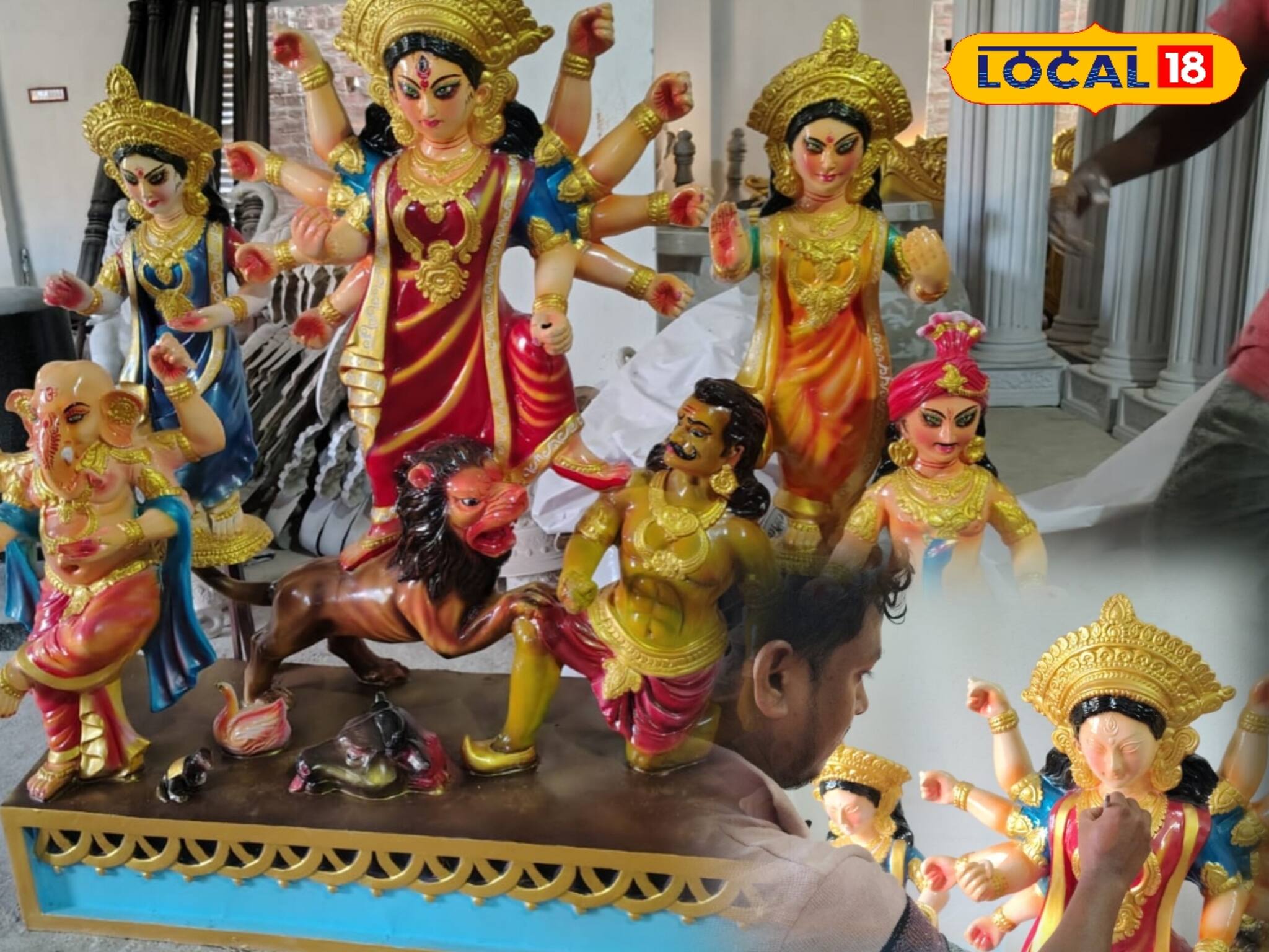 মা দুর্গার বিদেশ যাত্রা!  ইউরোপ পৌঁছতে কত খরচ পড়ছে জানেন?