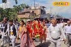 পালকিতে দেবী দুর্গার ছবি-ঘট! পুজোর আবহে উত্তরে ফুলপাতি উৎসব, এই শোভাযাত্রা কেন বের হয়?
