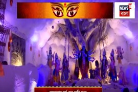 ৫৬ বছরে পা দিল হেমতাবাদের সূর্য সেন স্মৃতি সংঘের পুজো, থিম ‘পাওয়ার অফ দ্য গীতা’