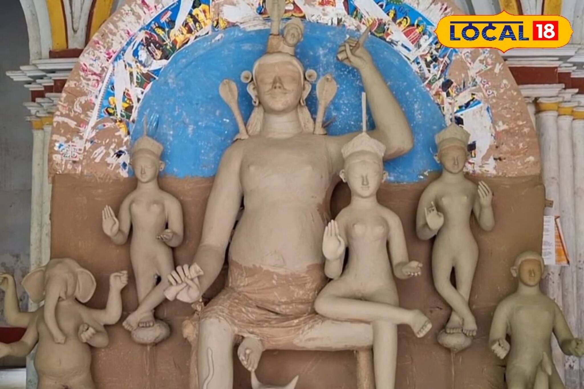 হরগৌরী রূপে পূজিত দুর্গা, ৩০০ বছরের পুরনো ঐতিহ্য আজও অটুট বর্ধমানের 'দে' পরিবারে