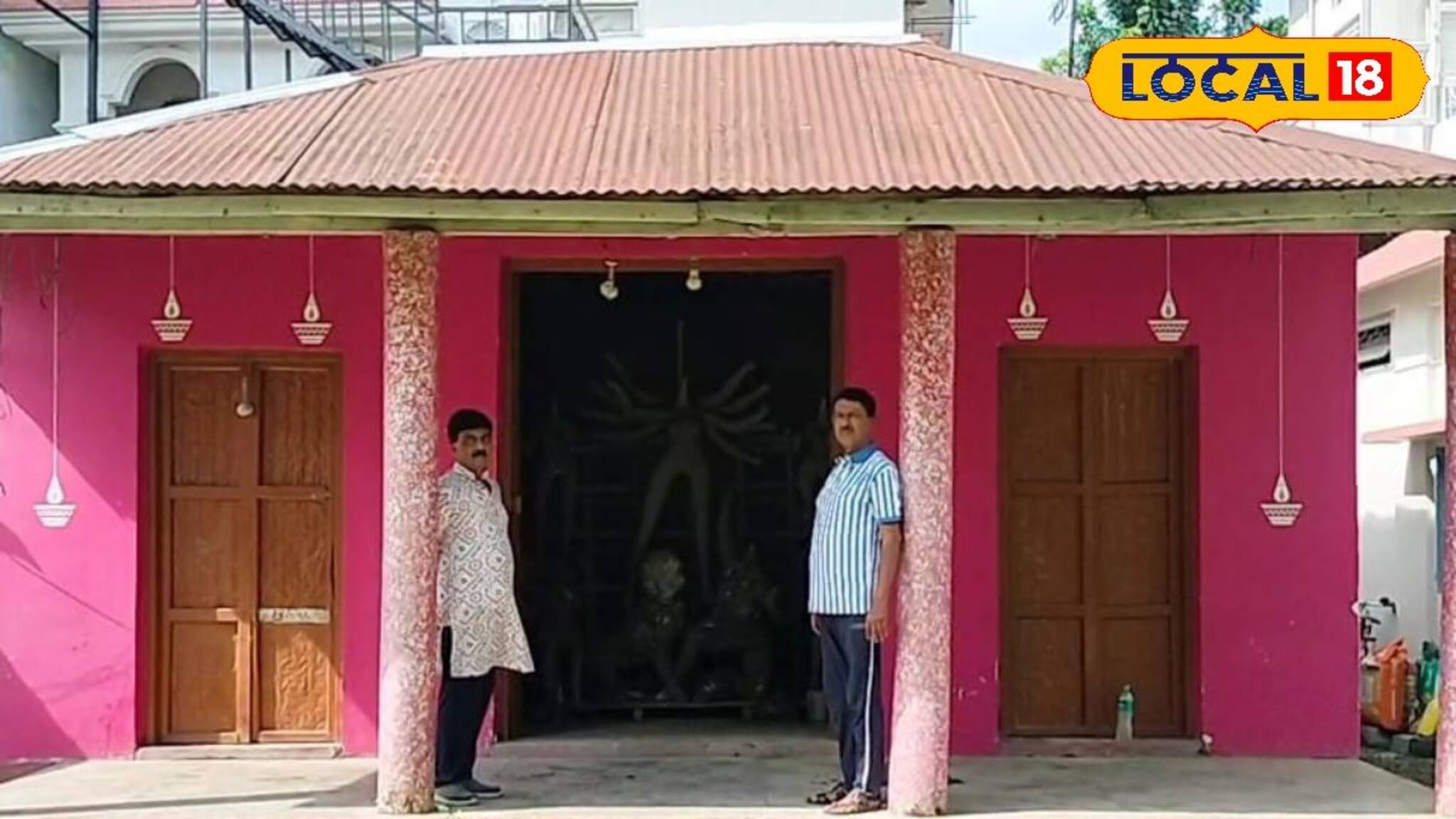 ১৯৫০ সাল থেকে এখনও...সাবেকিয়ানায় ভরপুর আলিপুরদুয়ারের চৌধুরী বাড়ির পুজো