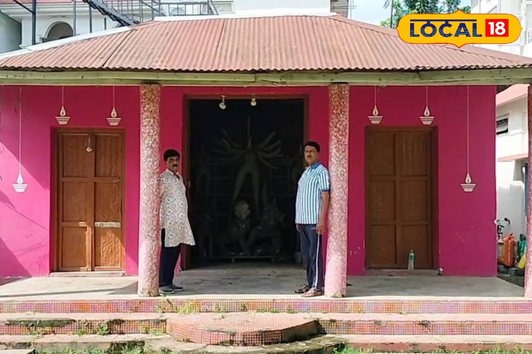 ১৯৫০ সাল থেকে এখনও...সাবেকিয়ানায় ভরপুর আলিপুরদুয়ারের চৌধুরী বাড়ির পুজো