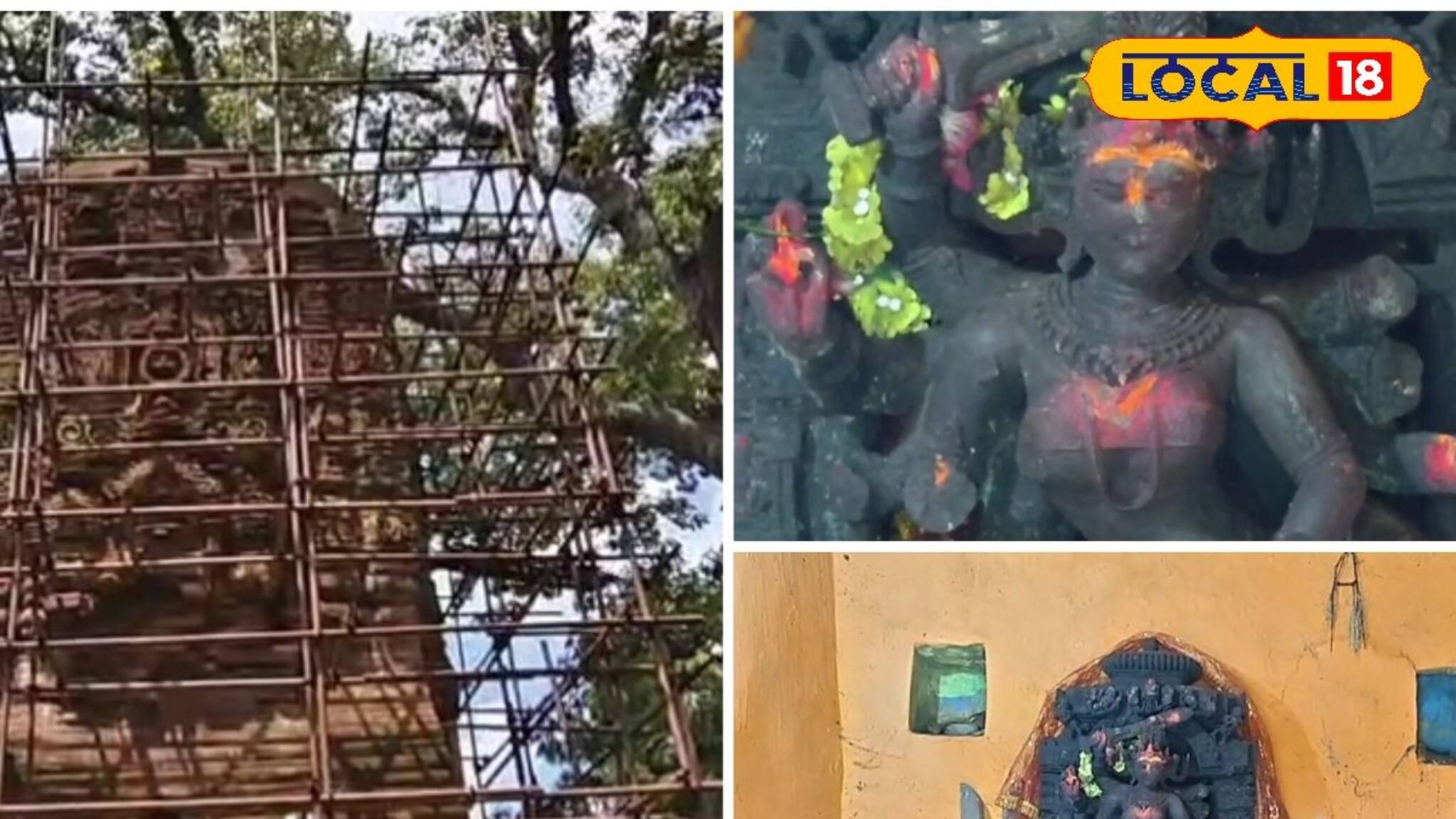 কষ্টিপাথরের তৈরি দুর্গার মূর্তি, ঐতিহ্য ও ইতিহাসের স্মৃতি বিজড়িত দেউলঘাটা মন্দিরের পুজো