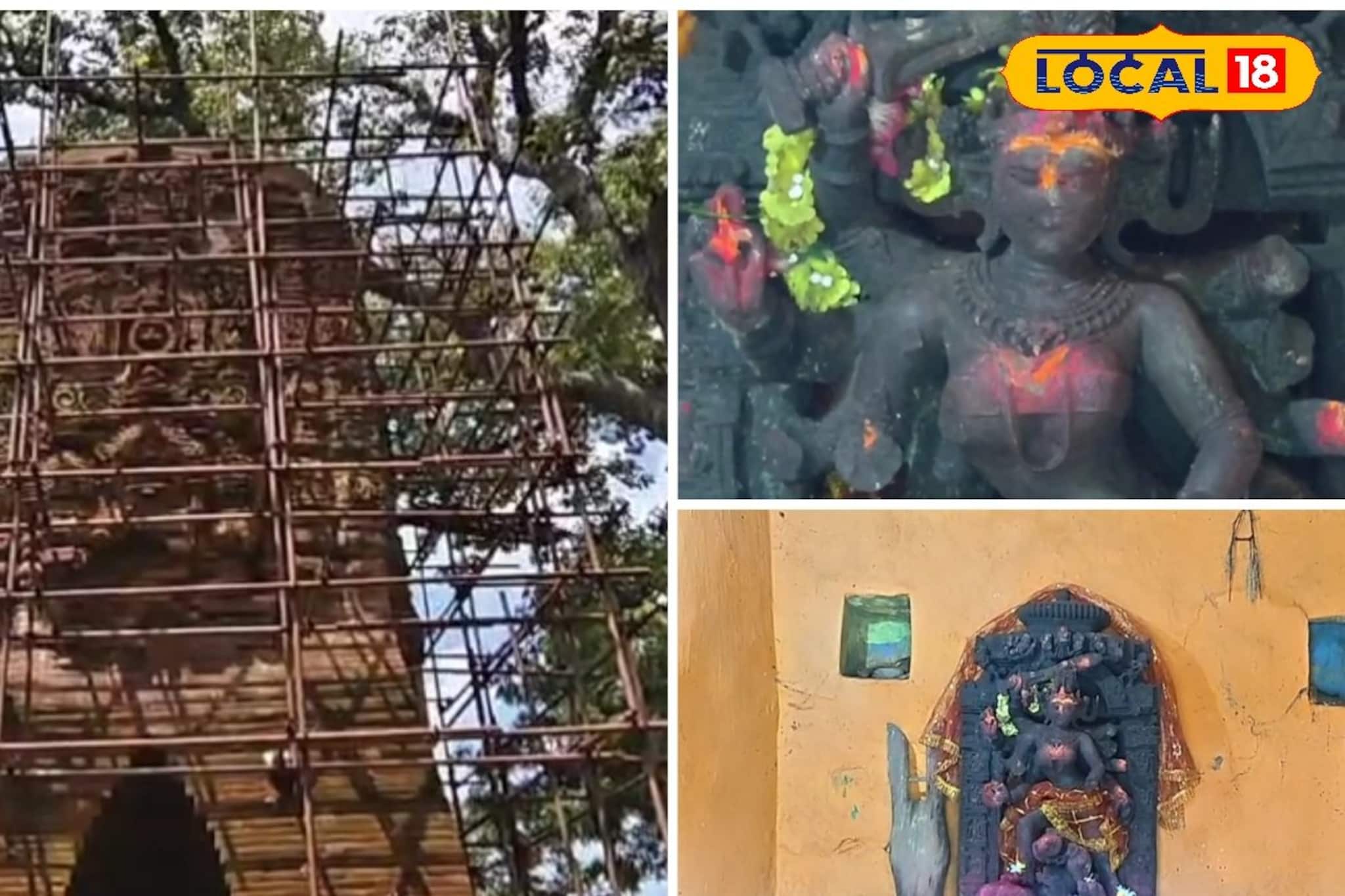 কষ্টিপাথরের তৈরি দুর্গার মূর্তি, ঐতিহ্য ও ইতিহাসের স্মৃতি বিজড়িত দেউলঘাটা মন্দিরের পুজো