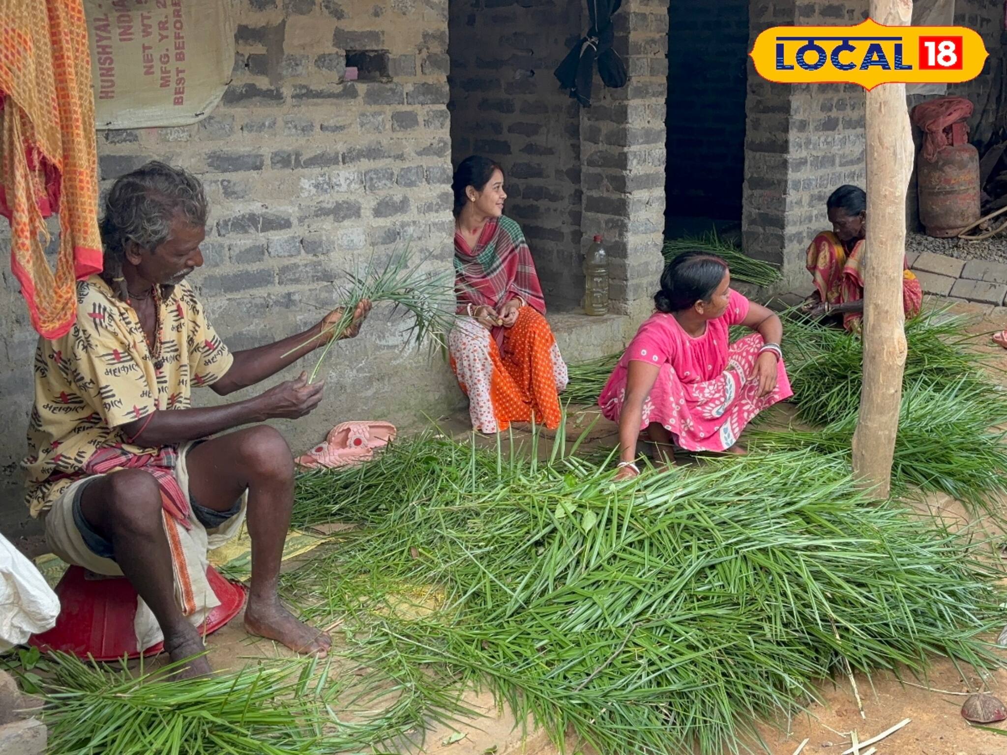 রাস্তার ধারে মেলে রাখা পাতার রহস্য! আউশগ্রামের ভালকিতে লুকিয়ে আছে এক অদ্ভুত জীবিকা