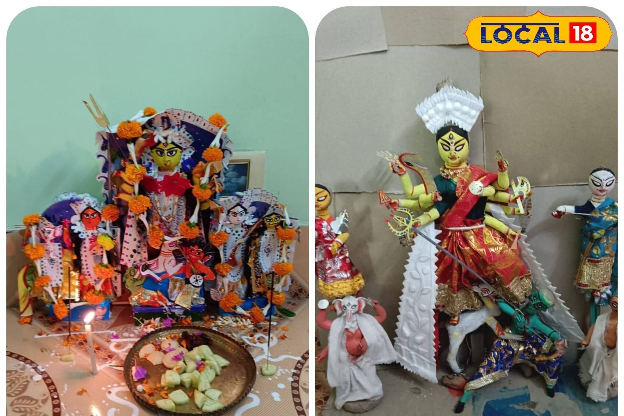 সপ্তম শ্রেণীর পড়ুয়া শোভনের শারদীয়া মানে নিজের হাতে প্রতিমা তৈরি করে পুজো..., দেখলে চমকে যাবেন!