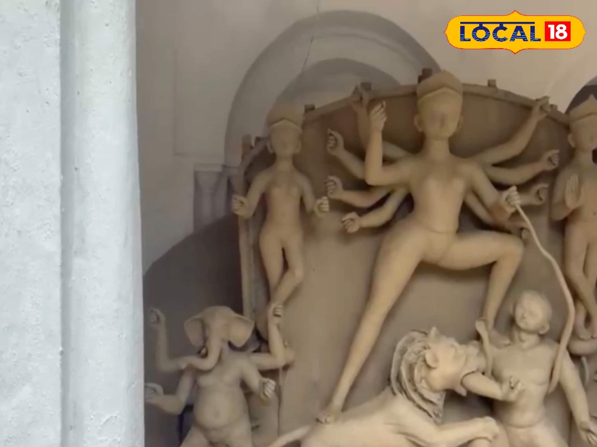 Traditional Durga Puja: 'বাবুর বাড়ির পুজো' নামেই খ্যাত বারুইপুরের ৩০০ বছরের রায়চৌধুরী বাড়ির দুর্গাপুজো