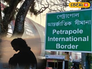 সীমান্তে অসহায় মা
