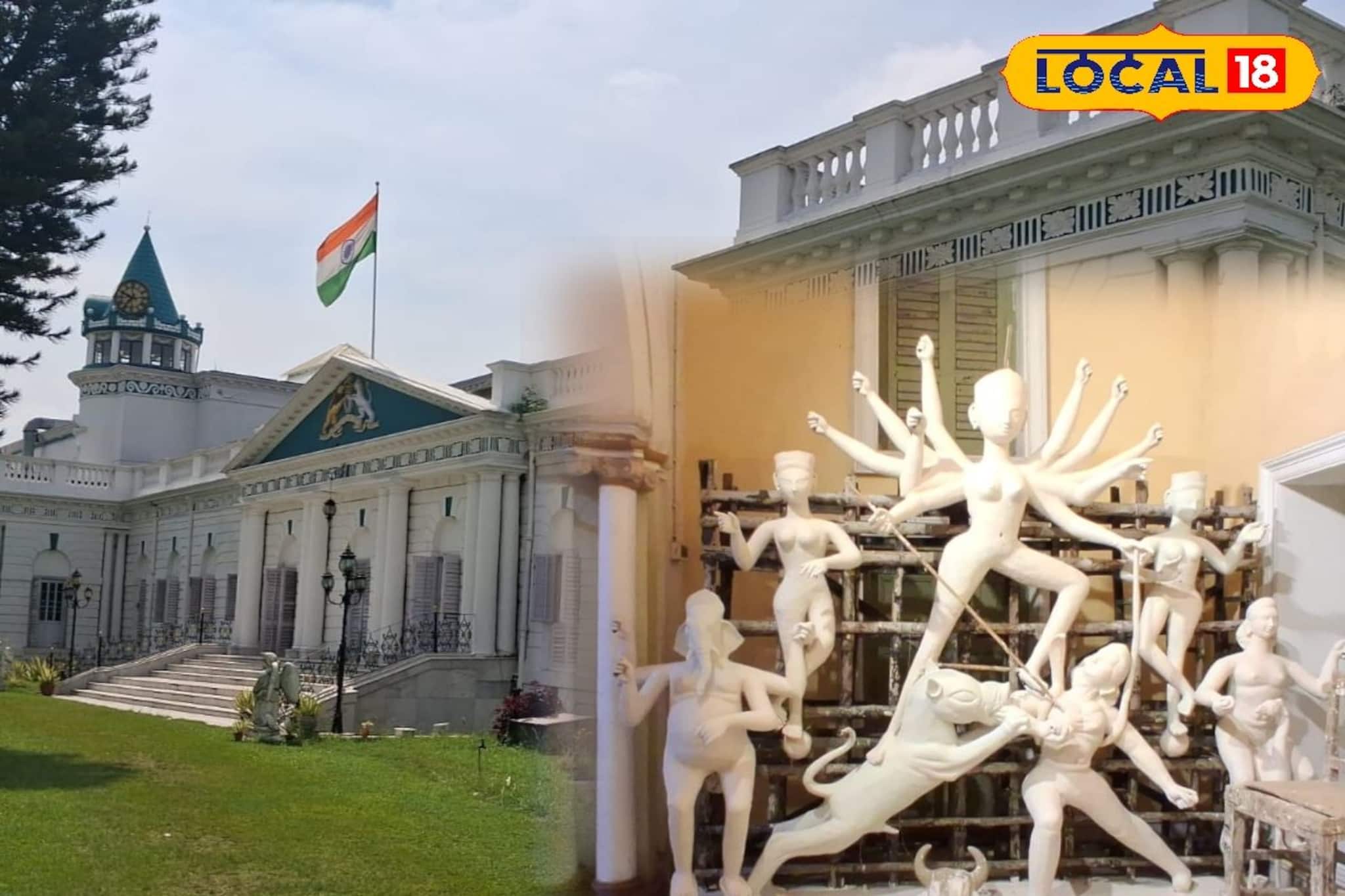 রাজবাড়ির পুজো দেখতে চান, আপনার জন্য দরজা খোলা কাশিমবাজার ছোট রাজবাড়ির!