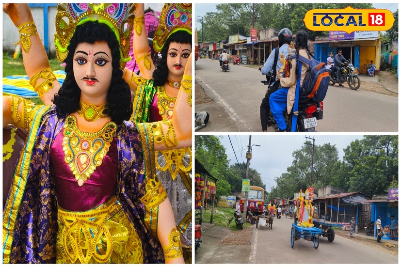 দুর্গাপুর শিল্পাঞ্চল ও খনি অঞ্চলে জাঁকজমকপূর্ণ ও আড়ম্বরের সঙ্গে বিশ্বকর্মা পুজো পালিত হয়। এই সময় দুর্গাপুর বাজার, বেনাচিতি বাজার, মামড়াবাজার, মায়াবাজার, চণ্ডীদাস সহ আশীষ মার্কেটে বাজার করতে ভিড় করেন বহু মানুষ। (ছবি ও তথ্যঃ দীপিকা সরকার) 