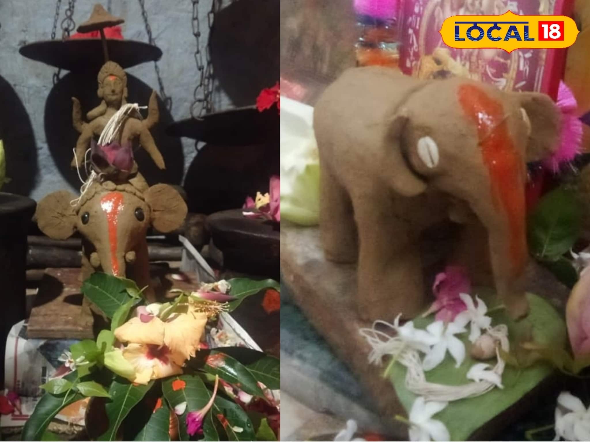 শিল্পীর হাতের গড়নে তৈরি হয় হাতি, কাঁসা পিতলের মহল্লায় প্রাচীন রীতি পালিত বিশ্বকর্মা পুজোয়