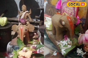 শিল্পীর হাতের গড়নে তৈরি হয় হাতি, কাঁসা পিতলের মহল্লায় প্রাচীন রীতি পালিত বিশ্বকর্মা পুজোয়