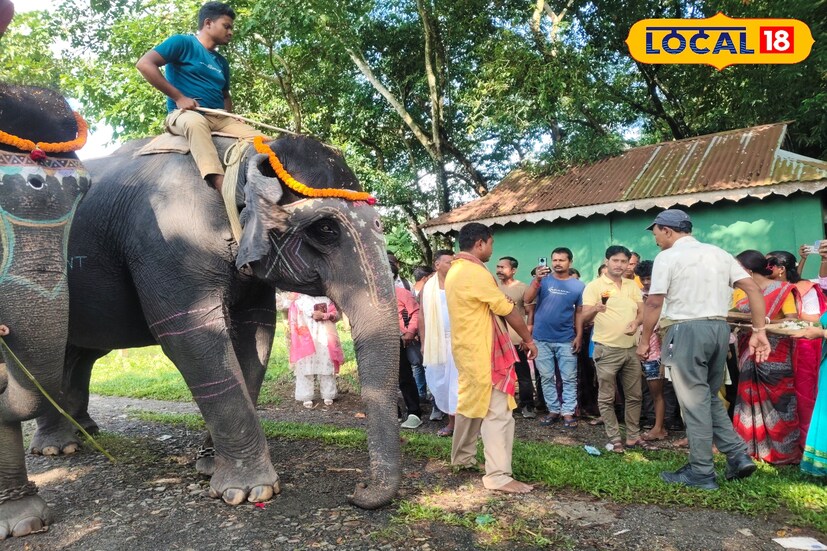 গ্রামবাসী ও বনকর্মীদের মিলিত উদ্যোগে পুজো হয় মহাধুমধামে। শাঁখ বাজনা, উলুধ্বনি আর মন্ত্রোচ্চারণে মুখরিত হয় পুজোমণ্ডপ। 