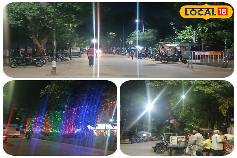 চওড়া রাস্তা বড় গাড়ি চলেনা। সন্ধ্যার বৈদ্যুতিক বাতির আলোয় আলোকিত হয়ে থাকে সর্বত্র। দিনের বেলার থেকে সন্ধ্যাবেলা আরও বেশি আকর্ষণীয় হয়ে ওঠে। এখানে নেই যানজট, নেই খুব বেশি মানুষের সমাগম। সারাদিনের ব্যস্ততা ও কাজ শেষ দু-এক ঘন্টা এখানে কাটান মুহূর্ত মন ভাল করে দেয়। (ছবি ও তথ্য: রাকেশ মাইতি)