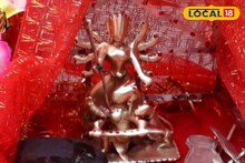 স্বর্ণদুর্গার পুজোয় আশ্বিনের নবমী তিথিতে ভক্ত সমাগমে ভরে ওঠে গ্রামের এই ছোট্ট মন্দির