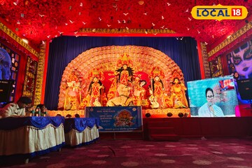 নজরকাড়া থিম, চোখধাঁধানো মণ্ডপসজ্জা! দাসপুরের এই পুজো ভার্চুয়ালি উদ্বোধন করলেন মুখ্যমন্ত্রী নজরকাড়া থিম, চোখধাঁধানো মণ্ডপসজ্জা! দাসপুরের এই পুজো ভার্চুয়ালি উদ্বোধন করলেন মুখ্যমন্ত্রী