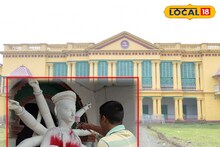 ৩০০ বছরের প্রাচীন ধুলিয়ান কাঞ্চনতলা জমিদারবাড়িতে ২২ পুতুলের পুজো