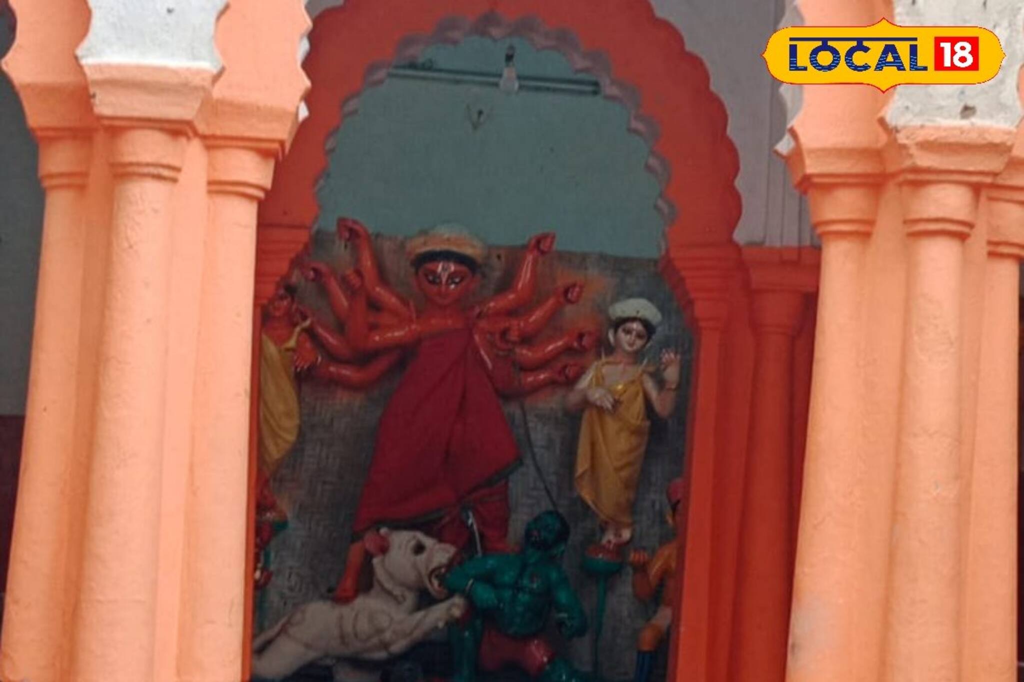 দশমীতে পান্তা ভোগ, ৪০০ বছর পার করেছে আন্দুলের ভট্টাচার্য বাড়ির দুর্গাপুজো