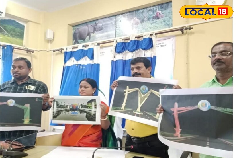 আলিপুরদুয়ার শহরে প্রবেশ করার মুখে দমকল কেন্দ্রের সামনে গড়ে উঠবে বিশ্ব বাংলা গেট। ইতিমধ্যে একটি প্রতীকী ছবি প্রকাশ হয়েছে আলিপুরদুয়ার পুরসভার পক্ষ থেকে। এই খবর শোনার পর থেকে আলাদা উচ্ছ্বাস দেখা গিয়েছে আলিপুরদুয়ারবাসীর মধ্যে।